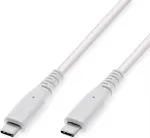 VALUE 11.99.9065 USB 3.2 Gen 2 &uuml;hilduv kaabel, USB-C - USB-C, 10 Gbit/s, 60 W, valge, 3 m