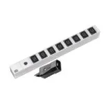 Toitepikendus Bachmann 19'' 2m 8 IEC320 C13 H05VV-F 3G 1,50mm&sup2;