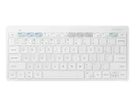 Samsung mobiilseadme klaviatuur EJ-B3400BWGGDE valge Bluetooth QWERTZ saksa AAA aku 280,4&times;127,4&times;15,4 mm
