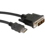 ROLINE kaabel DVI (18+1) ST - HDMI ST 5,0m (11.04.5552)