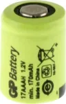 Korduvkasutatav NiMH aku GP 1/3 AAA (lame ots) 1,2 V 170 mAh &mdash; GP 129938
