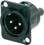 Neutrik NC3MD-S-B-1 &uuml;henduvustarvik Must