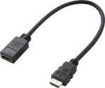 SpeaKa Professional SP-7870100 HDMI-kaabel 0,3 m HDMI t&uuml;&uuml;p A (Standard) Must (SP-7870100)