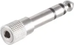Kaabli soovahetaja ShiverPeaks BS57070-M 6,3 mm 3,5 mm roostevaba teras