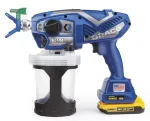 GRACO ULTRA AIRLES PAINT GUN (2 x aku. 2AH DEWALT+ LAADIMINE) + KOTT