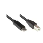 Good Connections USB2.0 kaabel C-B must 3m