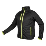 Mix&Match Softshell Jakk Must-Kollane Suurus L