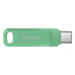 SanDisk Ultra Dual Drive Go USB-m&auml;lupulk 2 TB, USB Type-A / USB Type-C, USB 3.2 Gen 1, 400 MB/s, p&ouml;&ouml;ratav, roheline (Absinthe)