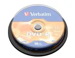 Verbatim DVD-R Matt H&otilde;bedane 4.7 GB 10 tk