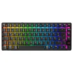 Juhtmevaba m&auml;nguriklaviatuur Cherry XTRFY K33 Compact 75% QWERTZ saksa USB + RF + Bluetooth RGB must
