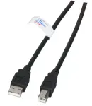 USB-kaabel EFB Elektronik K5203.3 3 m USB A USB B must