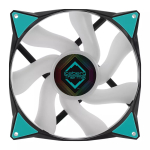 Ventilaator Iceberg Thermal IceGALE ARGB 14 cm Must