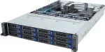 Giga Computing GigaByte R263-S30-AAH2 2U riiulisse paigaldatav serveri barebone, 5. ja 4. p&otilde;lvkonna Intel, 12x 3,5/2,5 tolli lahtrit, 2x 1300 W toiteplokki