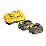 DeWalt DCB118T2-QW XR FLEXVOLT alustuskomplekt, 2 akut 54 V 2 Ah ja laadija