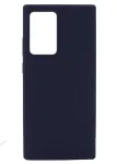 Evelatus Samsung Galaxy Note 20 Ultra Premium Soft Touch Silicone Case Midnight Blue