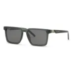 Philipp Plein Sport meeste p&auml;ikeseprillid SSP034-566S8M must/hall ristk&uuml;likukujulised peegelklaasidega