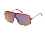 GUESS Meeste P&auml;ikeseprillid GO00054-0066C Nelinurkne L&auml;ikiv Must Raam Suitsul&auml;&auml;tsed 56mm