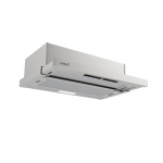 Sisseehitatav teleskoopne &otilde;hupuhasti CATA TFK 6005 X, roostevaba teras, 60 cm, 390 m&sup3;/h, mehaaniline, energiaklass B, CSLED