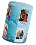 LOVEINSTANT Kokkupandav Kuubikujuline Fotoraam 24 Instax Mini Pildile - Meresinine