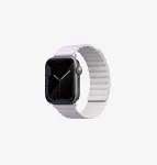 UNIQ Revix Reversiivne Magnetiline Kellarihm Apple Watch Series 1/2/3/4/5/6/7/8/9/SE/SE2/SE3 38/40/41mm, Lilla/Valge