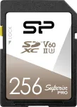 Silicon Power Superior Pro 256GB SDXC UHS-II U3 V60 m&auml;lukaart (SP256GBSDXJV6V10)