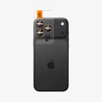Spigen Optik Pro GLAS.TR EZ Fit Camera Protector 2-Pack - Karastatud klaasist objektiivikaitse iPhone 16 Pro / 16 Pro Max / 17 Pro / 17 Pro Max (oranž)