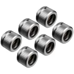 EK Water Blocks EK-Quantum Torque HDC 14 - 6 Pack, Satin Titanium