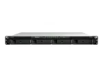 Synology RS826+ 1U Rackmount 4-kohaline NAS, AMD Ryzen V1500B, 4GB DDR4 ECC, 4x 1GbE, ilma ketasteta