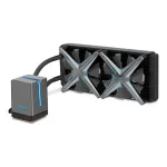 Inter-Tech ALSEYE X240 vedelik-protsessorijahuti, Intel LGA 20xx/115x/1200 ja AMD AMx/FMx, 280 W TDP