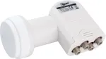 OPTICUM Globo Quattro LNB LRP-04H &ndash; 4 v&auml;ljundit, 10.7-12.75 GHz, 0.1 dB m&uuml;ran&auml;itaja