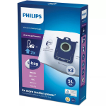 Tolmukotid Philips s‑bag FC8027/01 &mdash; s&uuml;nteetiline 5 L, 5-kihiline, 3 tk