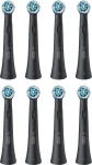 Oral-B iO Ultimate Clean asendusharjapead &mdash; 8 tk pakend, must, t&otilde;husaks hambakatu eemaldamiseks