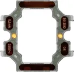 Gira LED-valgustuselement T3 0,5 mA, oranž 3793012
