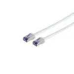 S Conn Maximum Connectivity Cat6a S/FTP &uuml;henduskaabel RJ45, 0,25 m, valge