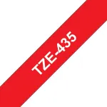Brother TZE-435 sildistuslint valge punasel
