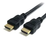 StarTech.com HDMM3MHS kiire HDMI-kaabel Etherneti toega, 3 m, Ultra HD 4K, M/M, 28 AWG, kullatud kontaktid, must