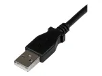 StarTech.com USBAB2MR USB 2.0 A&ndash;B kaabel nurga-B-pistikuga, isane/isane, 2 m, must