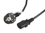 Lanberg CA-C13C-11CC-0030-BK Toitekaabel Must 3 M C13 &uuml;hendus CEE7/7 (CA-C13C-11CC-0030-BK)