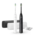 Philips Sonicare seeria 5300 HX7109/01 laetav elektrihambahari, 2 k&auml;epidet, 2 harjapead, 62 000 liigutust/min, 2 kiirust, reisikott