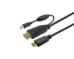Vivolink PROUSBCHDMIUSBB10 USB-kaabel USB 3.2 Gen 1 (3.1 Gen 1) 10 m USB C Must