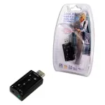 V&auml;line USB-helikaart LOGILINK UA0078, 7.1 kanal, USB-liides, kompaktne 124&times;194&times;34 mm, 80 g