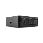 Lindy 3-pordiline optiline (TosLink) helijaotur, must, 1x TosLink, 3x TosLink, isane, isane, CE, FCC, REACH