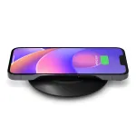 mophie essentials juhtmevaba laadimisalus 15W Nutitelefon Must USB Siseruumides