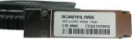 BlueOptics CAB-Q28-S28-3M-BL QSFP28 kuni 4x SFP28 breakout DAC kaabel, 3 m, must
