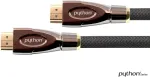 &Uuml;henduskaabel High-Speed HDMI&reg; Etherneti toega 4K2K / UHD, kullatud kontaktid, OFC, must nailonp&otilde;imik, 0,5 m, PYTHON&reg; Series (GC-M0014)