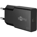 Goobay USB-C&trade; PD GaN kiirlaadija &otilde;huke (30 W) must