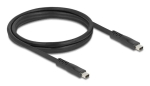 DeLOCK DisplayPort kaabel 1,5 m Mini DisplayPort Must 81177