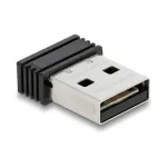 DeLOCK USB Dongle juhtmevaba v&ouml;&ouml;tkoodilugeja 2,4 GHz must USB A