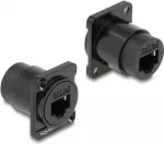 DeLOCK D-Type moodul RJ45 Cat.6A, pesa&ndash;pesa, must (87815)