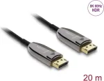 DELOCK aktiivne optiline kaabel DisplayPort 2.1 8K 60Hz 40Gbps, 20 m